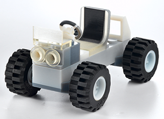 Car - 2K part printed with objet printer